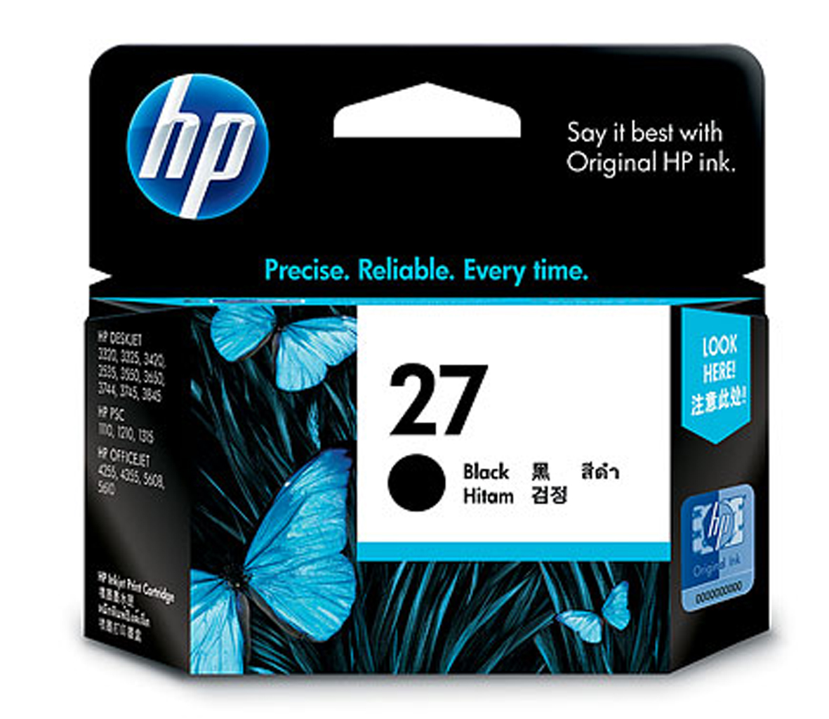 Mực HP 27 (C8727A) Black - Mực in phun màu