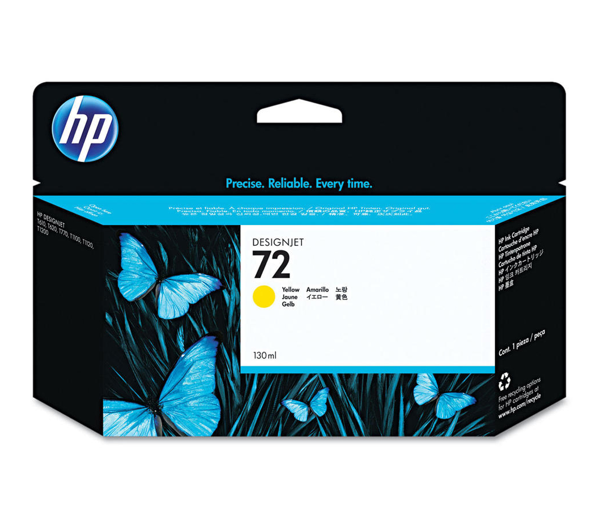Mực HP 72 (C9373A) Yellow - Mực in phun màu