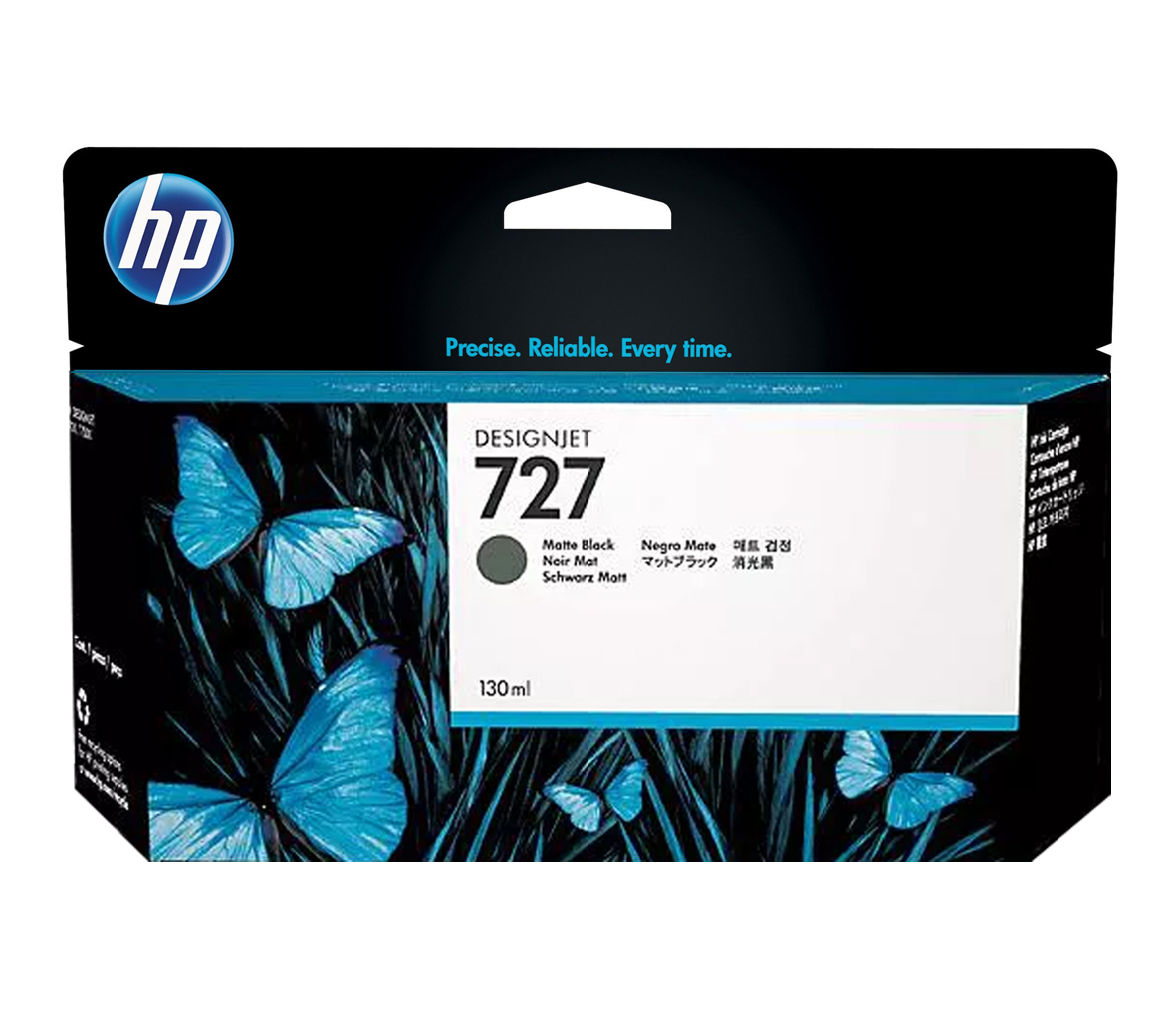 Mực HP 727 (B3P22A) Matte Black - Mực in phun màu