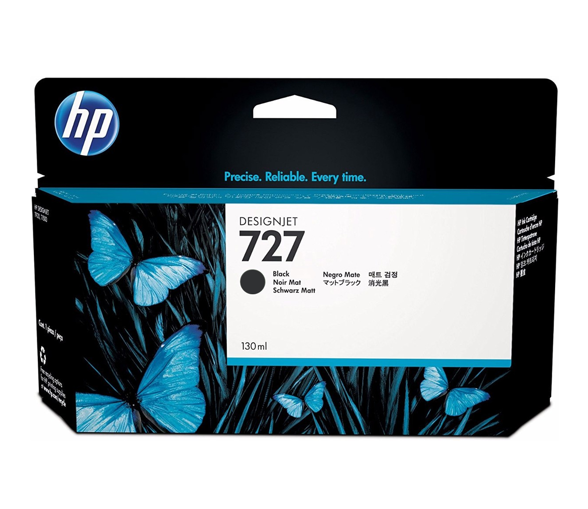 Mực HP 727 (C1Q12A) Black 300ml - Mực in phun màu