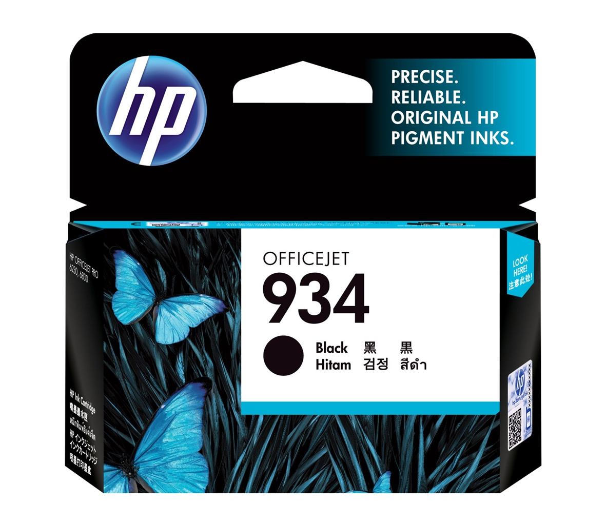 Mực HP 934 (C2P19AA) Black - Mực in phun màu