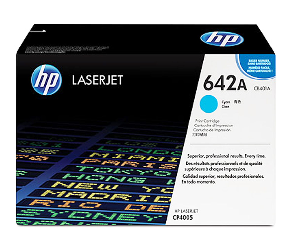 Mực in HP 642A (CF401A) Cyan - Mực in Laser màu