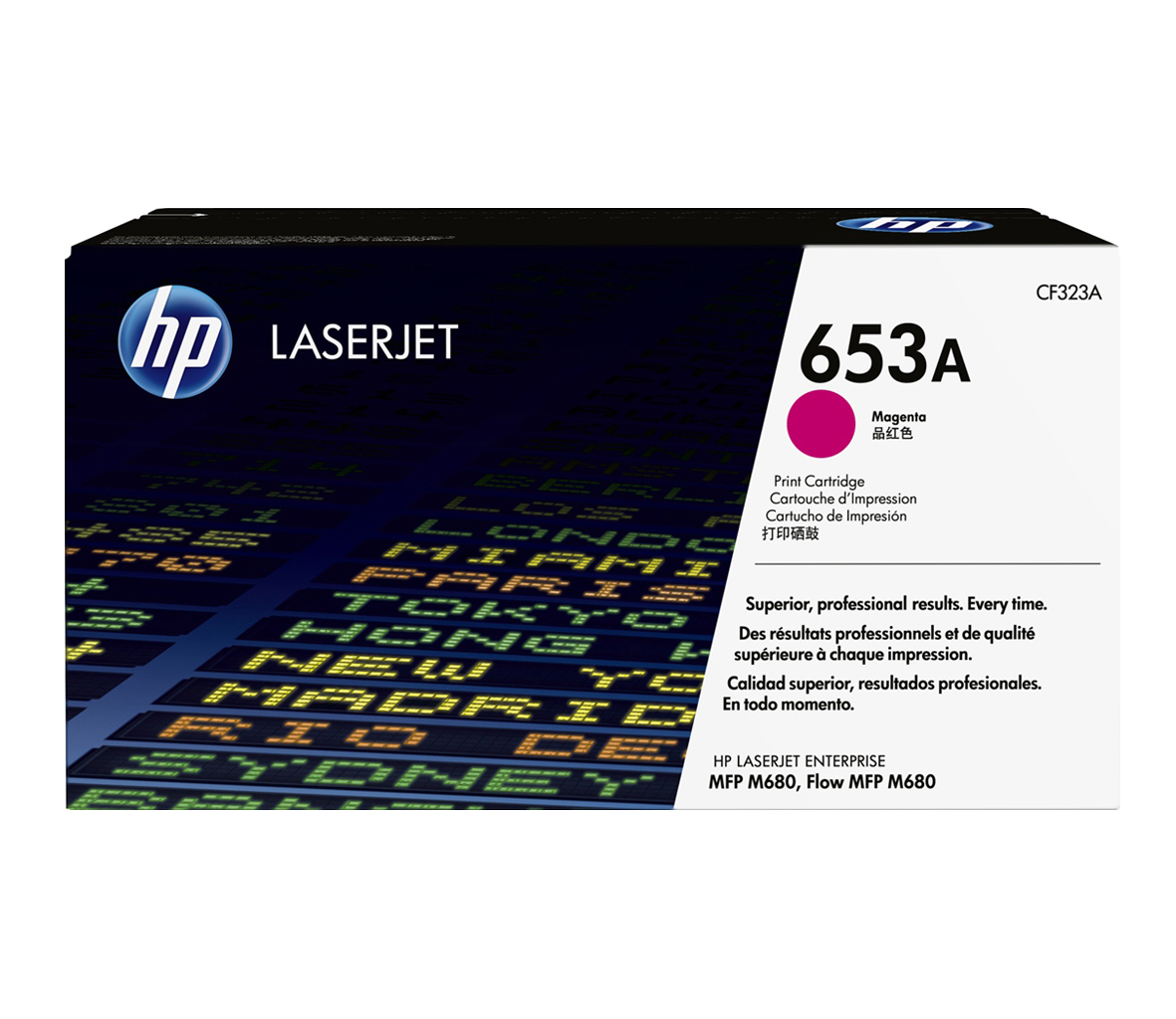 Mực in HP 653A (CF323A) Magenta - Mực in Laser màu