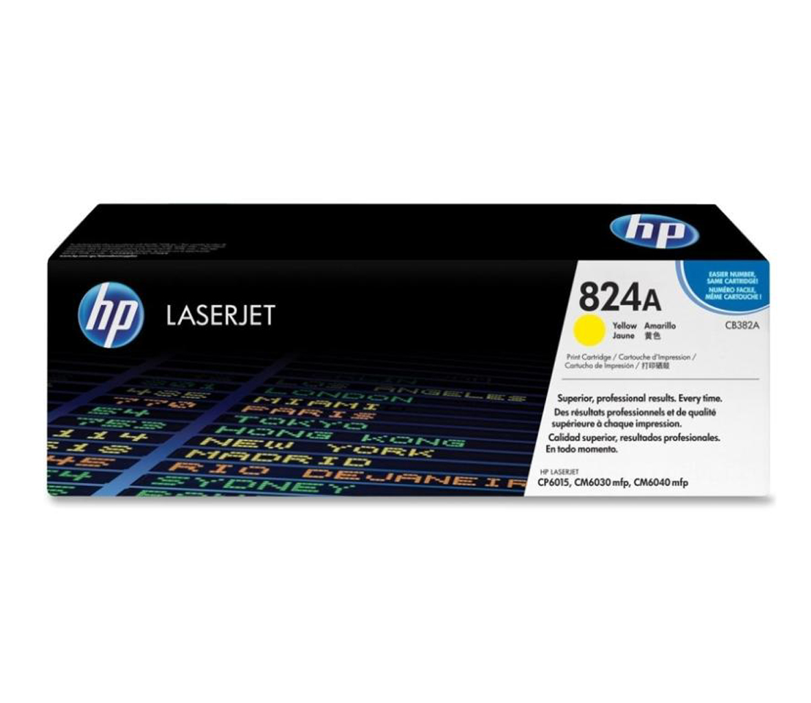 Mực in HP 824A (CB382A) Yellow - Mực in Laser màu