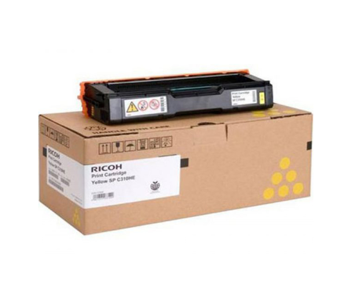 Mực Ricoh 310S (406355) Yellow - Mực in laser màu