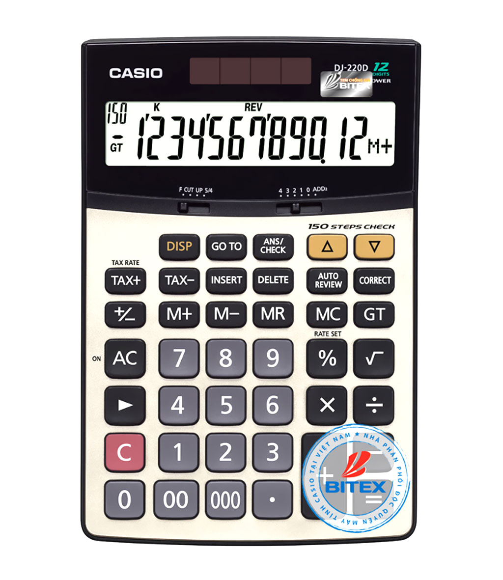 Máy tính CASIO DJ-220D