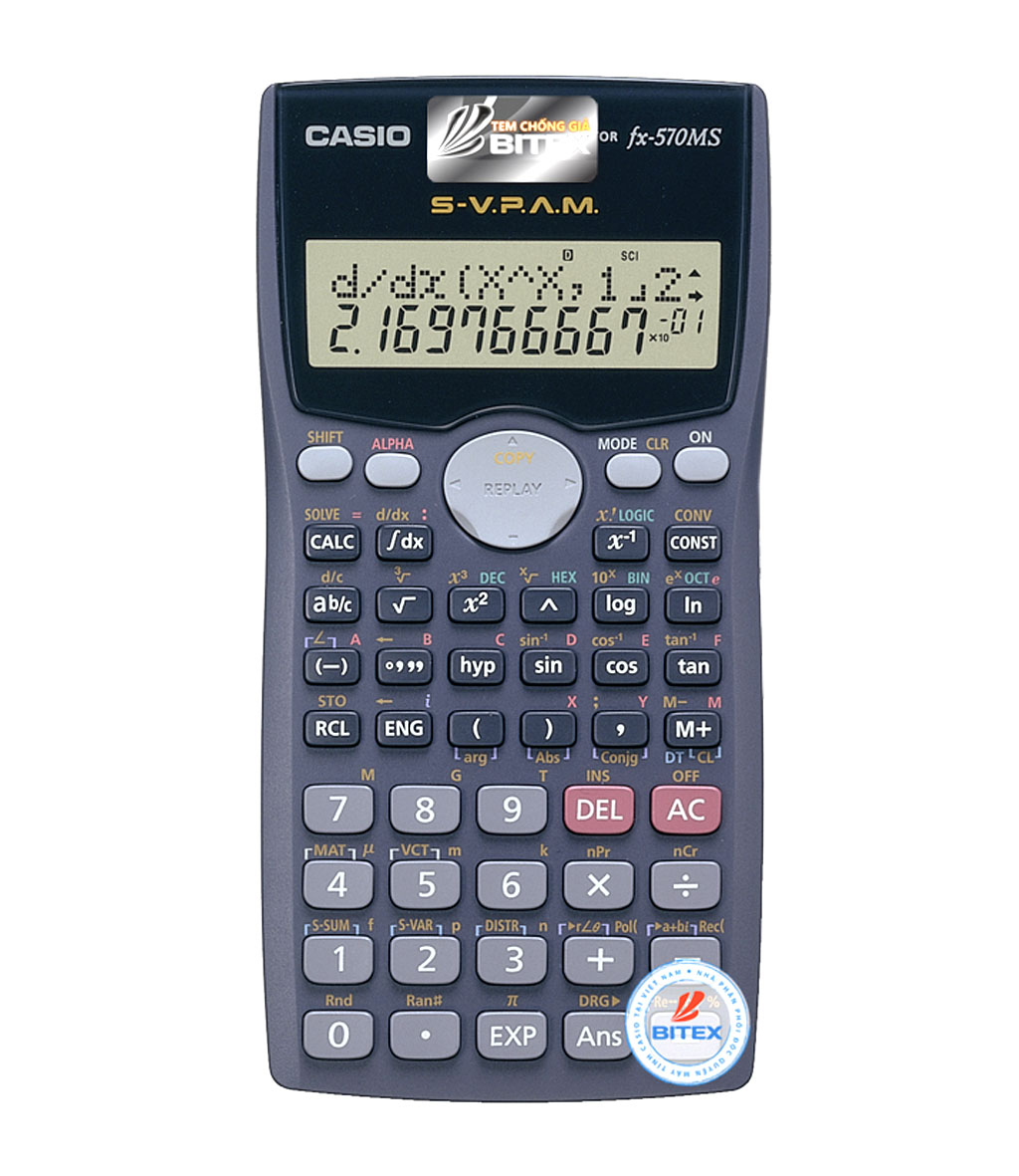 Máy tính CASIO FX-570MS