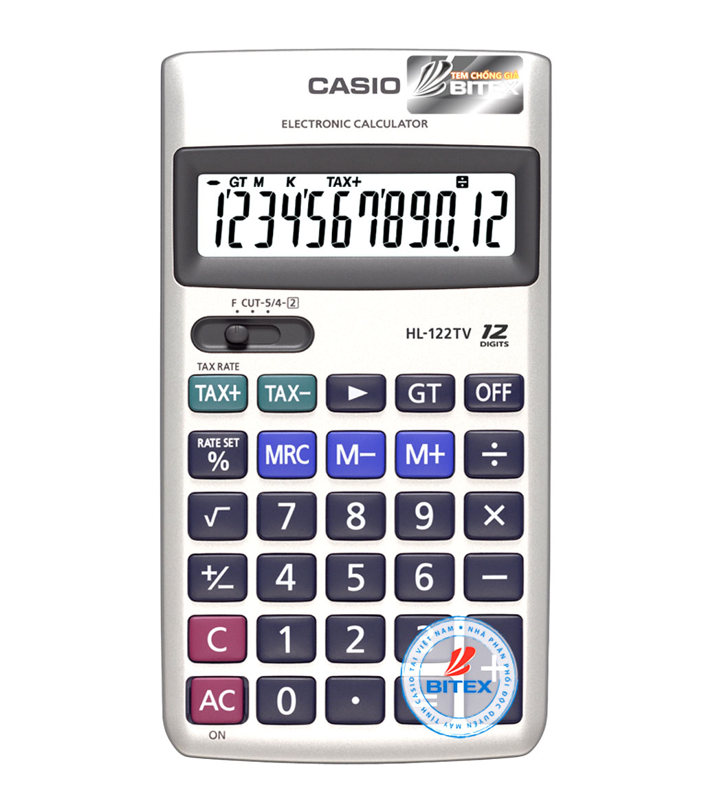 Hl 122tv Electronic Calculator Casio Máy Tính Casio HL 122TV
