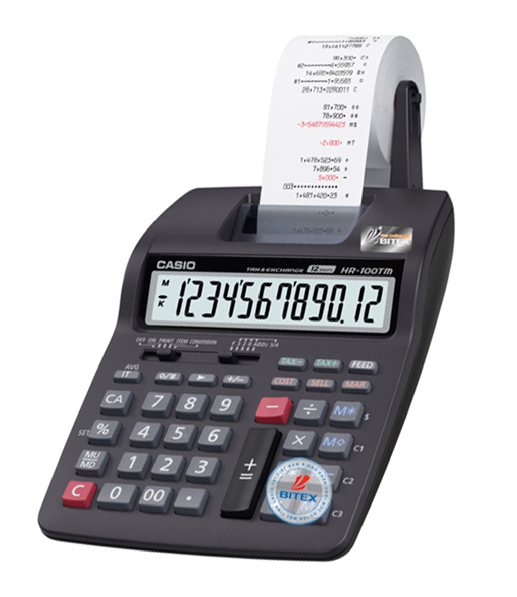 Máy tính CASIO HR-100TM