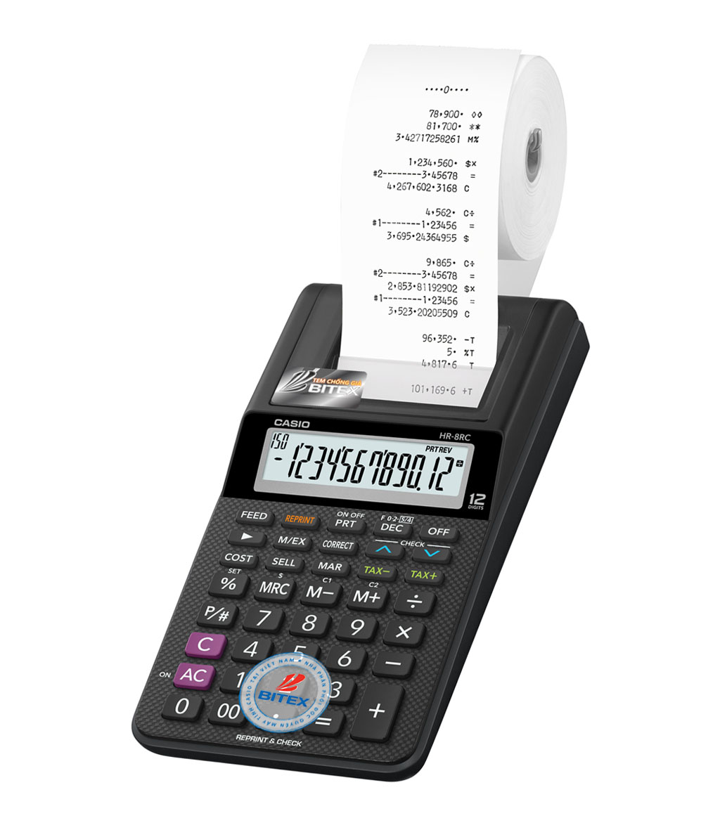 Máy tính CASIO HR-8RC