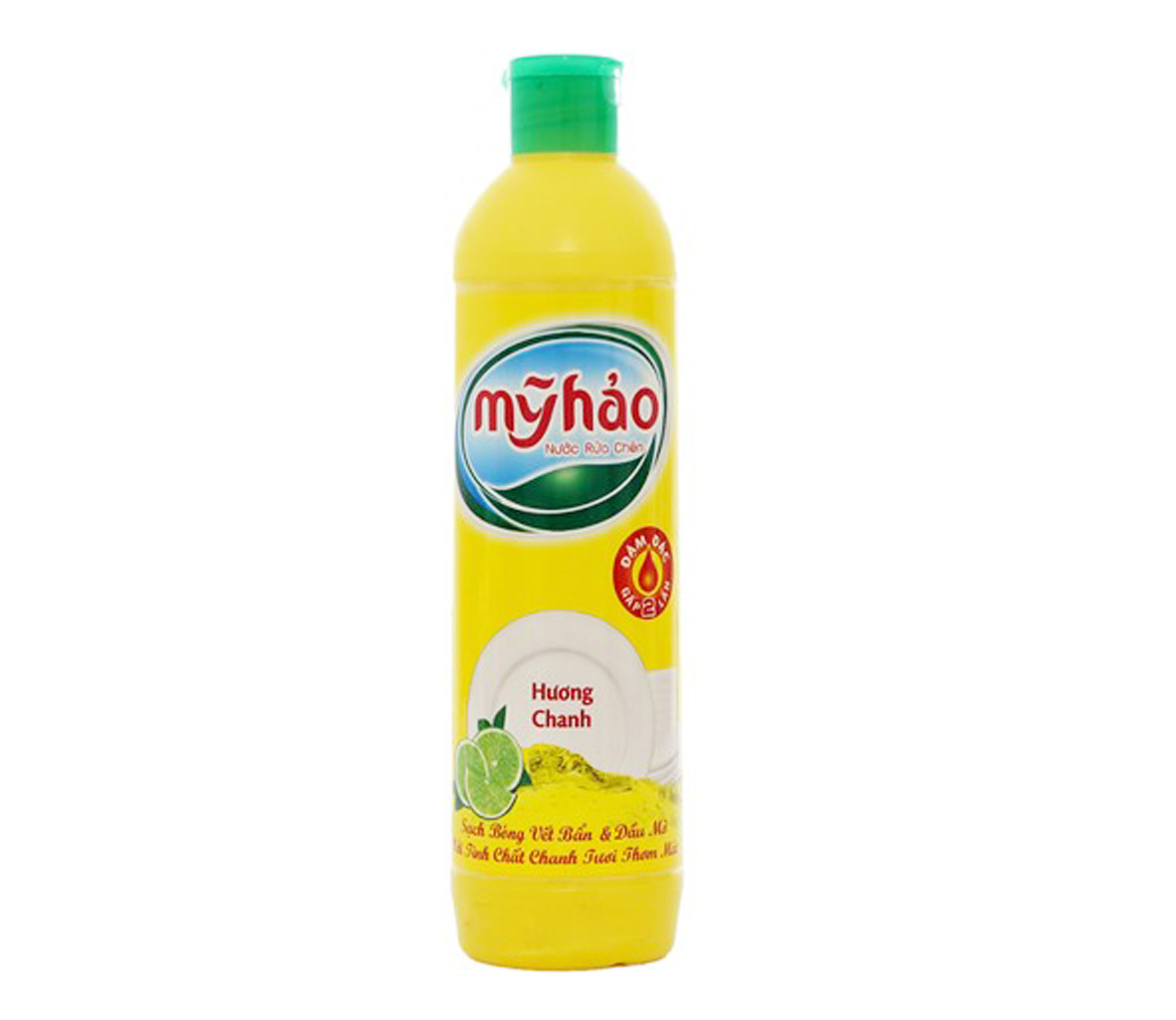 Nước rửa chén Mỹ Hảo hương Chanh chai 400g