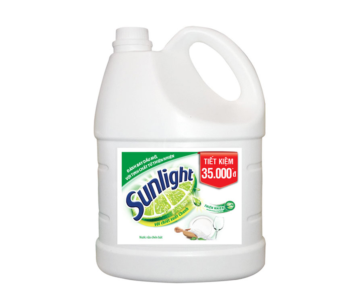 Nước rửa chén Sunlight Thiên nhiên can 3,8kg CÔNG TY TNHH MTV ĐẦU TƯ - DỊCH VỤ KỸ THUẬT SÀI GÒN Nước rửa chén Sunlight Thiên nhiên can 3,8kg CÔNG TY TNHH MTV ĐẦU TƯ - DỊCH VỤ KỸ THUẬT SÀI GÒN