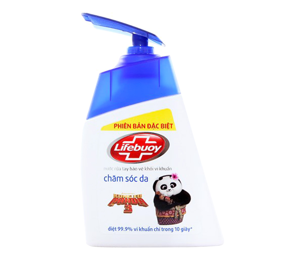 Nước rửa tay Lifebuoy Chăm sóc da chai 177ml