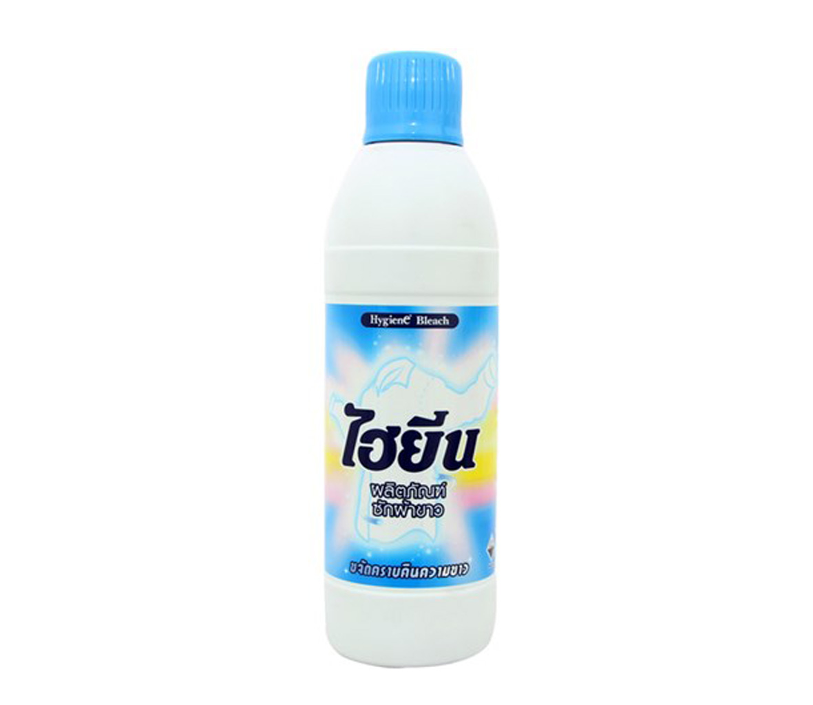 Nước tẩy quần áo trắng Hygiene nắp xanh hương Hoa nhẹ nhàng 600ml