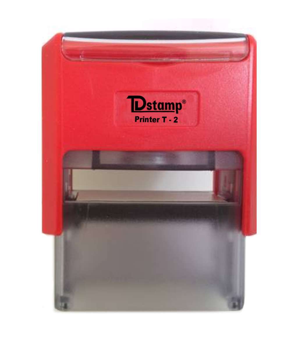 Dấu TD Stamp T-2 (10 mm x 40 mm) - Dấu lật tự động