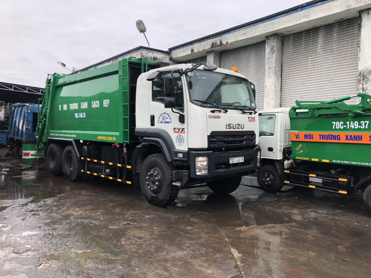 Lắp thêm mới định vị 05 xe Cty Đô Thị Tây Ninh
