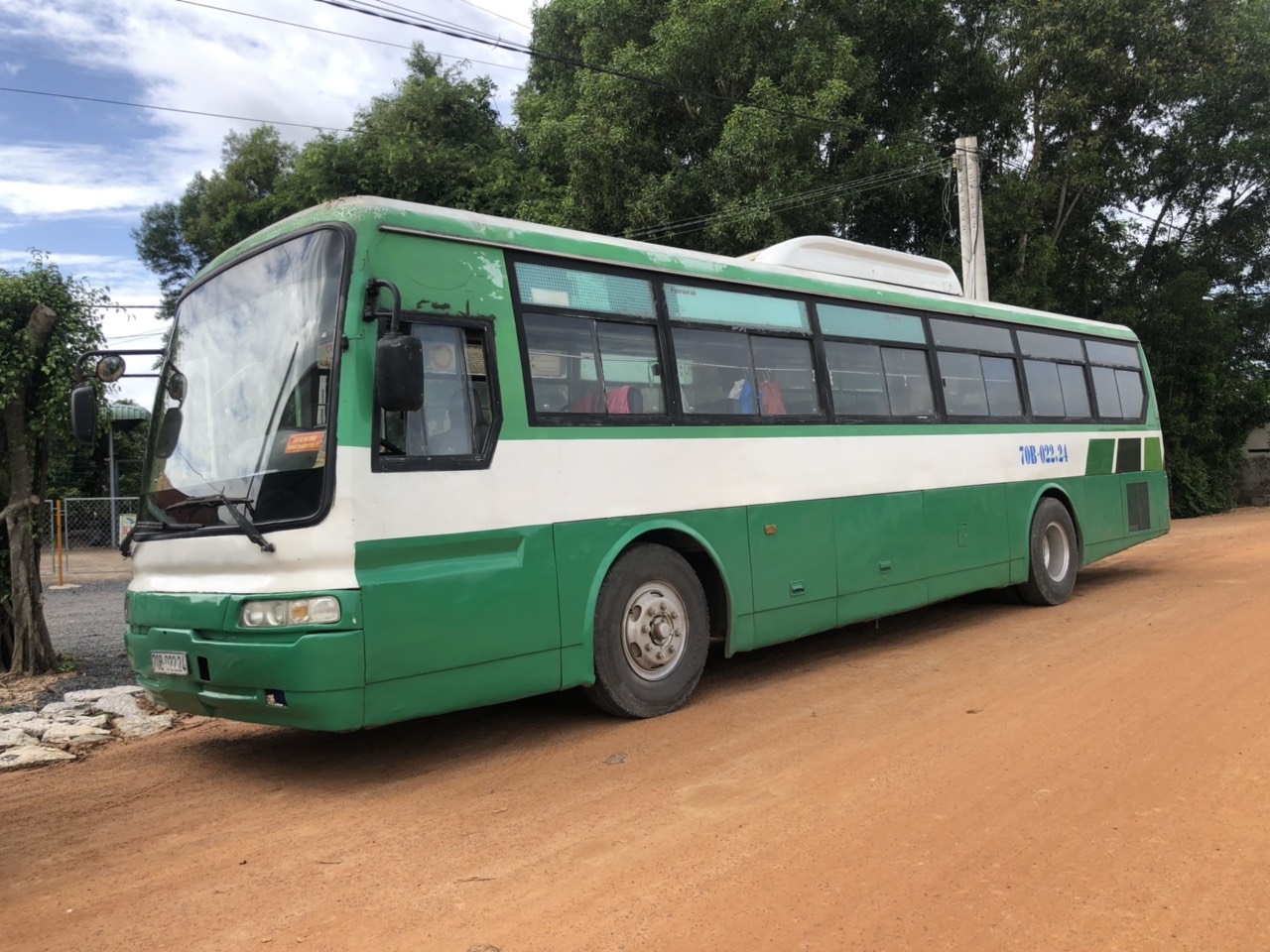 Lắp đặt xe thứ 52 nhà xe đưa rước bà con công nhân KCN Chà Là & Phước Đông