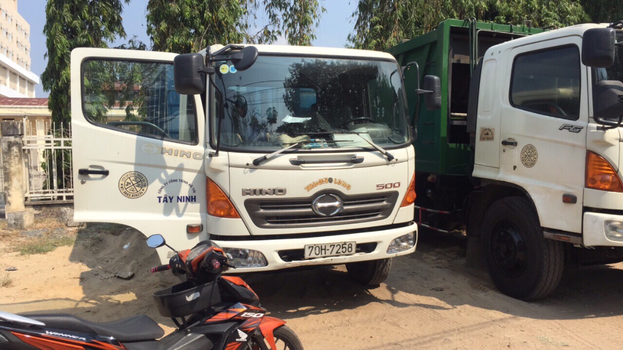 Lắp thêm định vị xe ô tô tải của Cty Đô Thị Tây Ninh