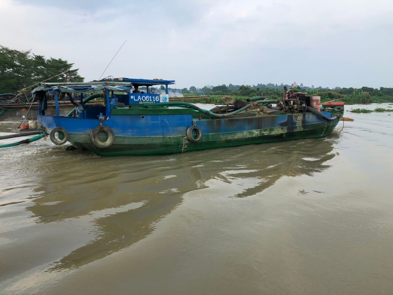 Lắp đặt định vị tàu cho Công ty Minh Hưng