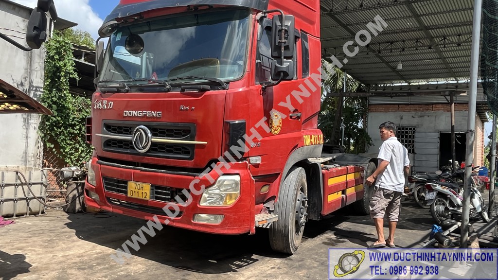 Bài 118 _ Cách lắp Camera NĐ10 tích hợp Định vị Adsun cho xe đầu kéo DONGFENG