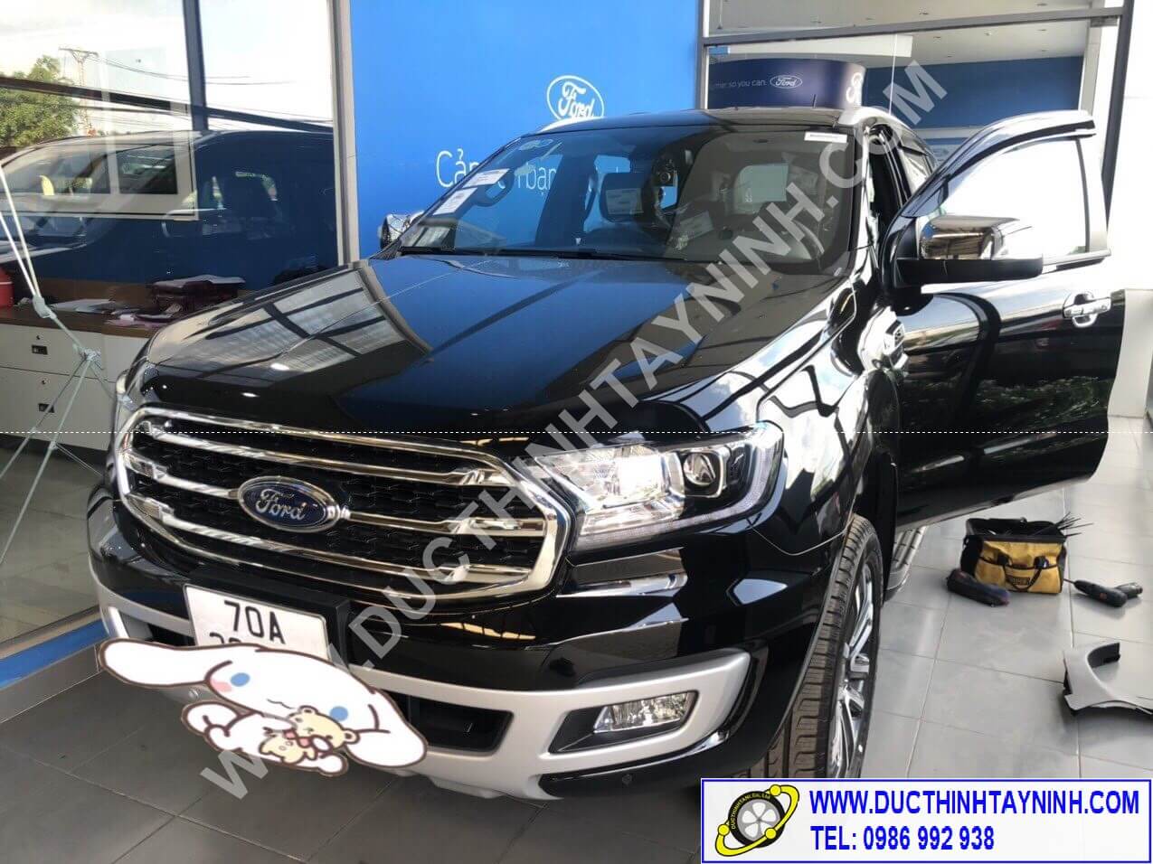 Bài 40 _ Cách lắp định vị xe Ford Everest 2020