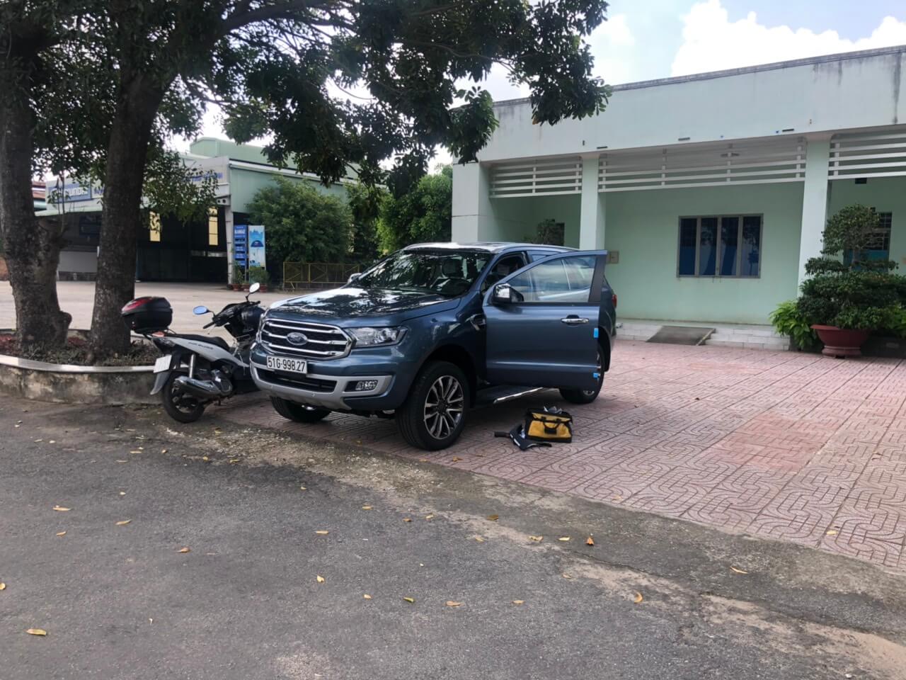 Lắp định vị Vietmap MT10 cho xe Ford Everest 2019 tại Tây Ninh