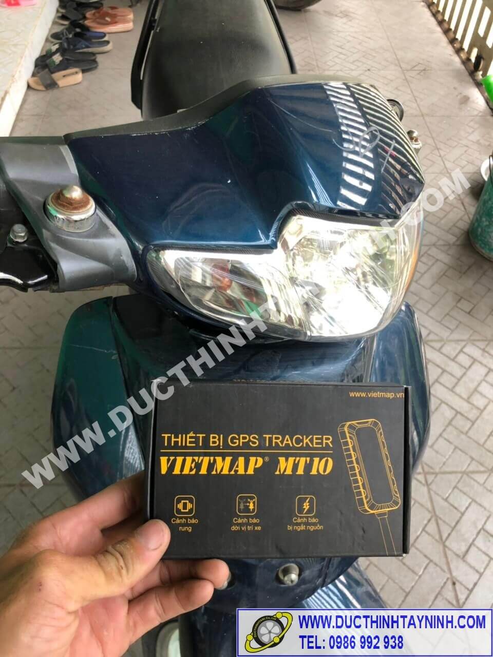 Bài 01_ Cách lắp định vị xe máy Honda Wave Anpha 2002