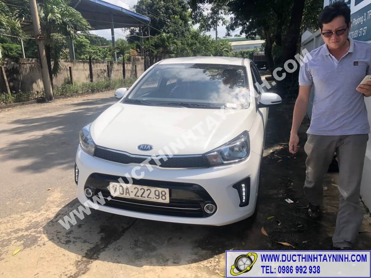 Bài 67 _ Cách lắp định vị xe KIA Soluto