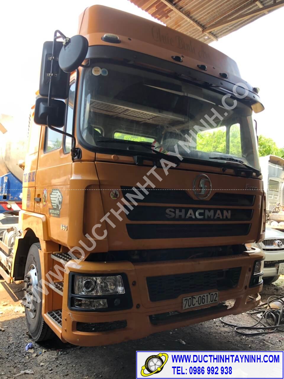 Bài 11_ Cách lắp định vị xe đầu kéo SHACMAN