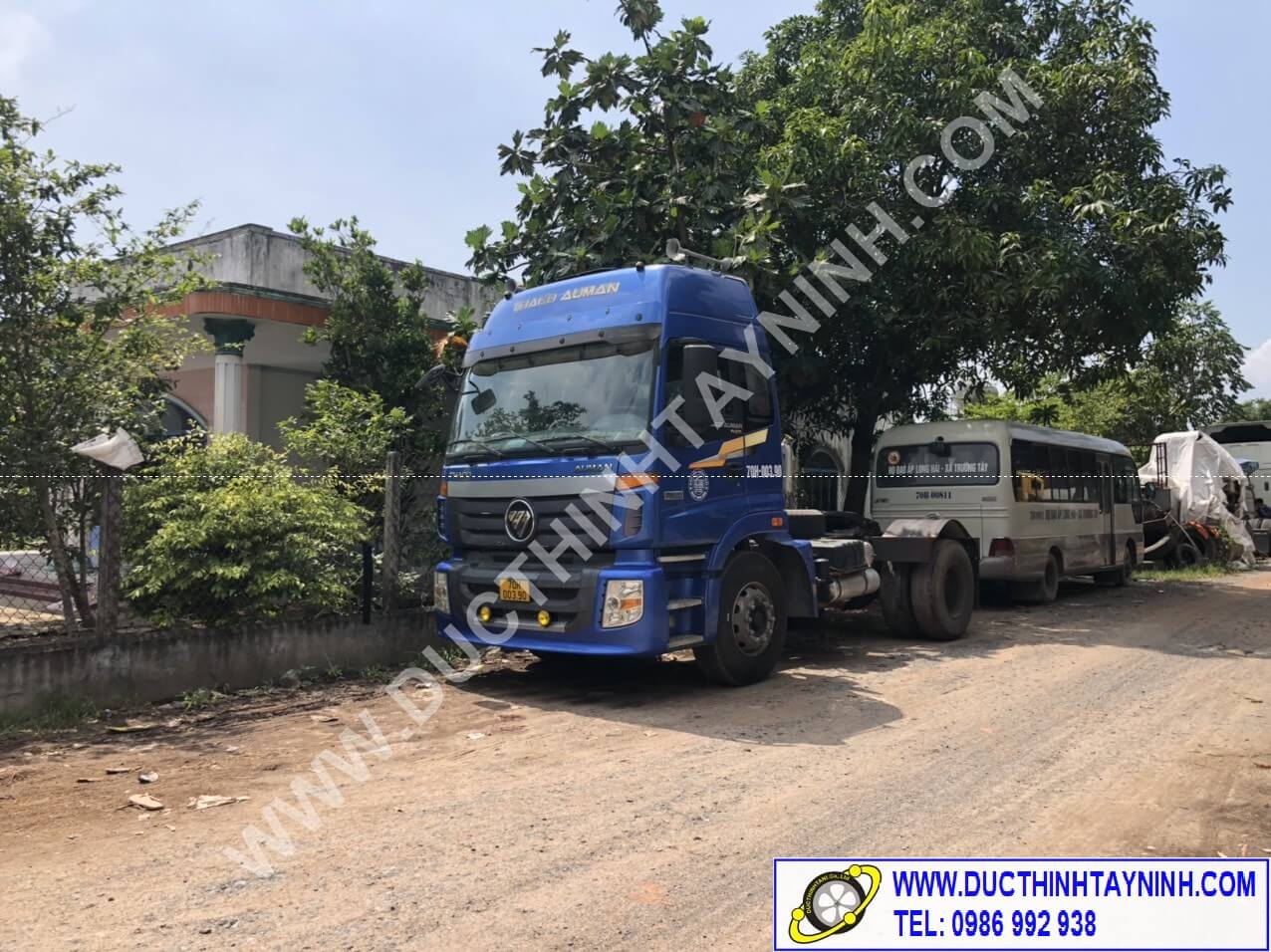 Bài 36 _ Cách lắp định vị xe đầu kéo THACO AUMAN