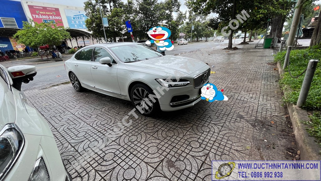 Bài 114 _Cách lắp định vị Bình Minh  cho xe  Volvo S90