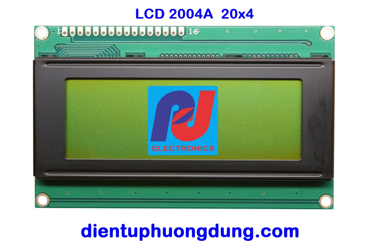 LCD2004A LCD20x4 Xanh lá cây | Điện tử Phương Dũng