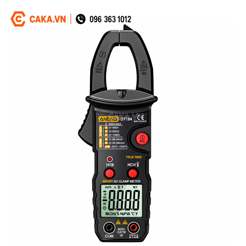 Ampe kìm ANENG ST184 công nghệ True RMS
