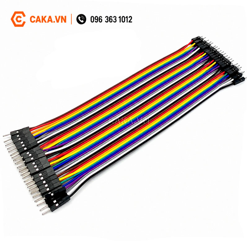Dây Cắm Breadboard Đực Đực 20cm 40 Sợi