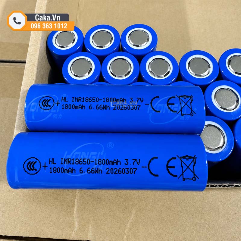 Pin Lithium 18650 1800mAh loại A