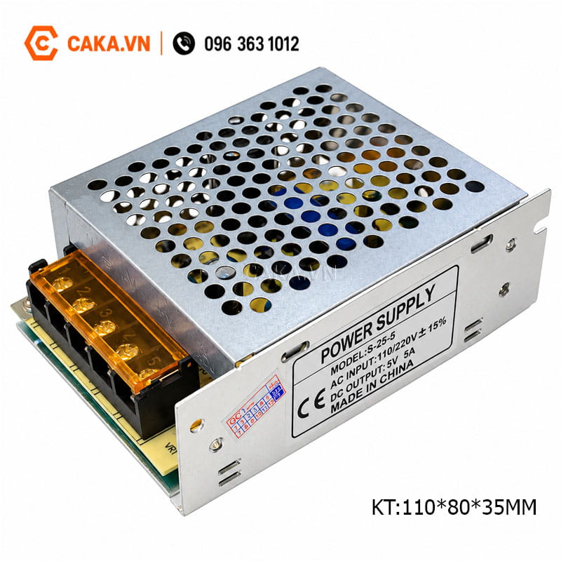 Nguồn tổ ong 5V 5A công suất 25W