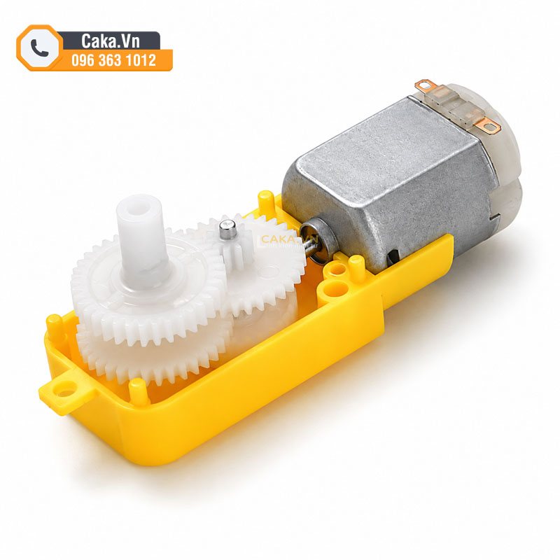 Cấu tạo động cơ giảm tốc vàng TT trục kép