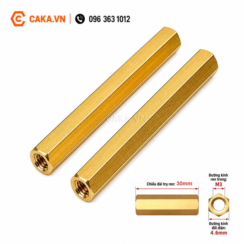 Trụ Đồng M3 Cái Cái Dài 40mm
