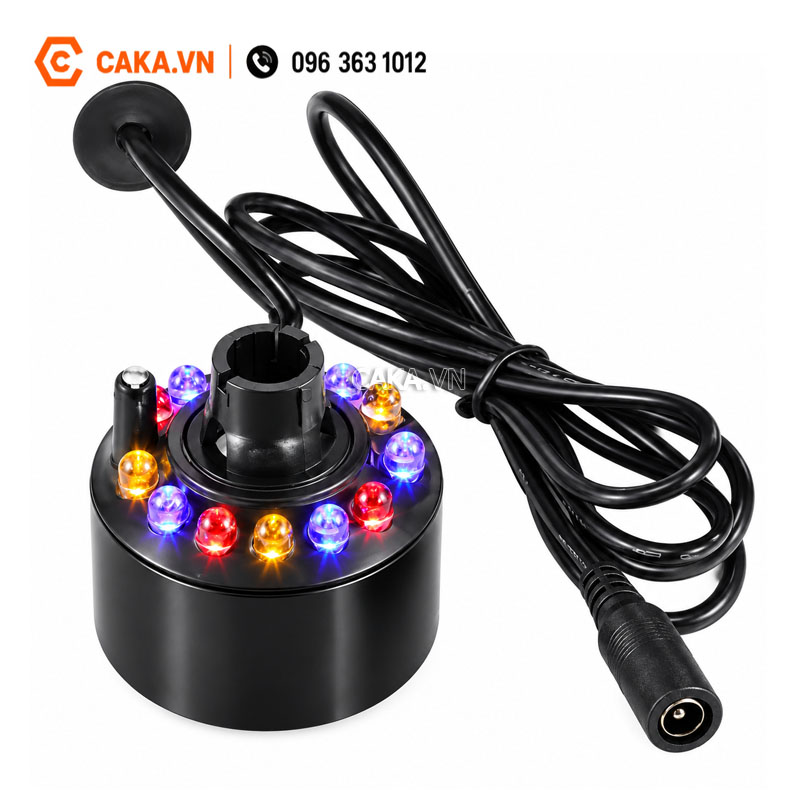 Đầu phun sương tạo khói 12 LED 24V