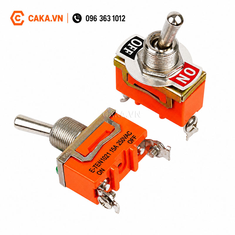 Công tắc gạt E-TEN1021 2 chân 2 vị trí ON-OFF