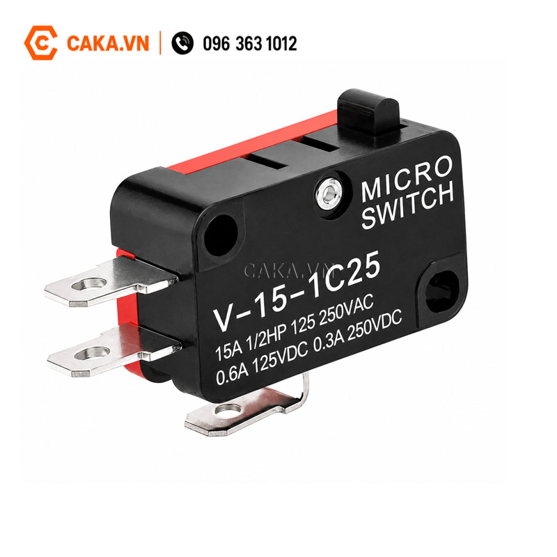 Công tắc hành trình V-15-1C25 16A 250V 3 chân