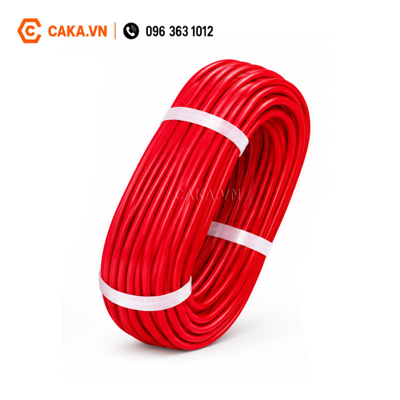 Dây điện 20D 0.5mm² màu đỏ dài 5 mét