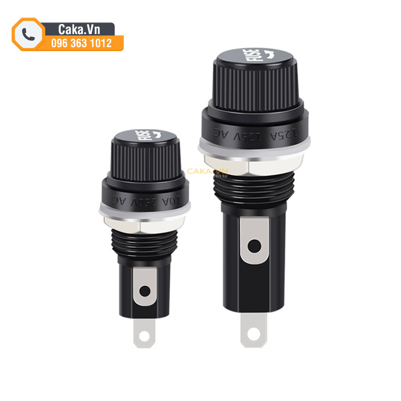 Đế cầu chì 5x20mm và 6x30mm 250V