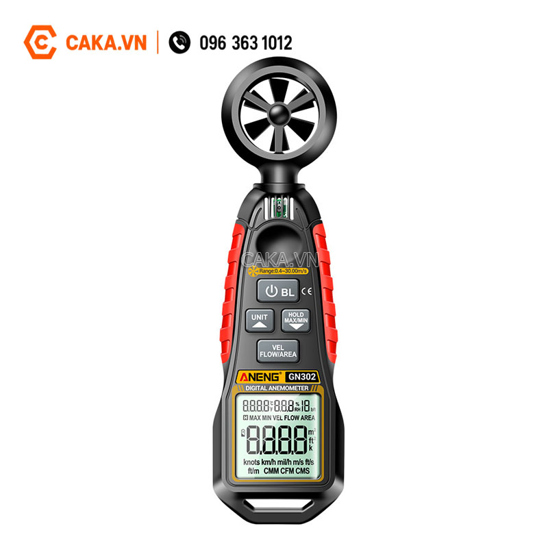 Máy đo tốc độ gió GN302 chính hãng