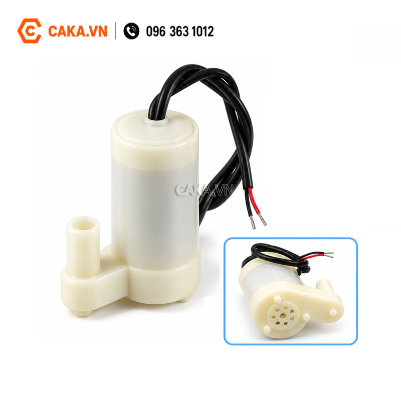 Máy bơm nước chìm mini loại đứng DC 3V 4.5V