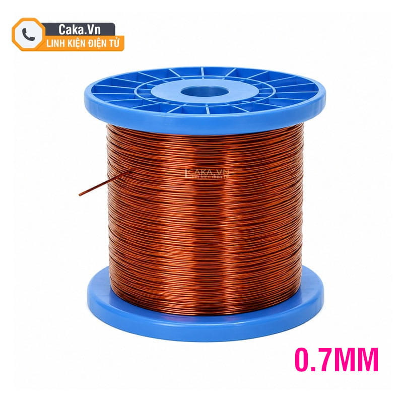 Dây đồng tráng men nhiều kích thước chịu nhiệt 220 độ C