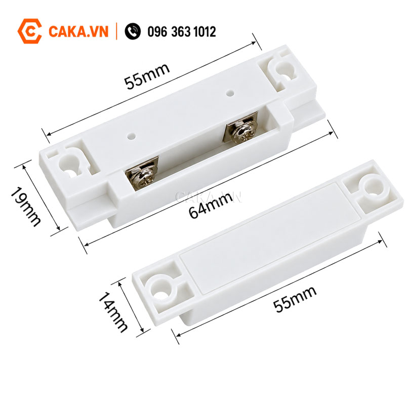 Kích thước cảm biến cửa từ MC-31