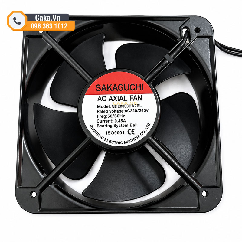 Quạt tản nhiệt Sakaguchi 200x200x60mm AC 220V 240V