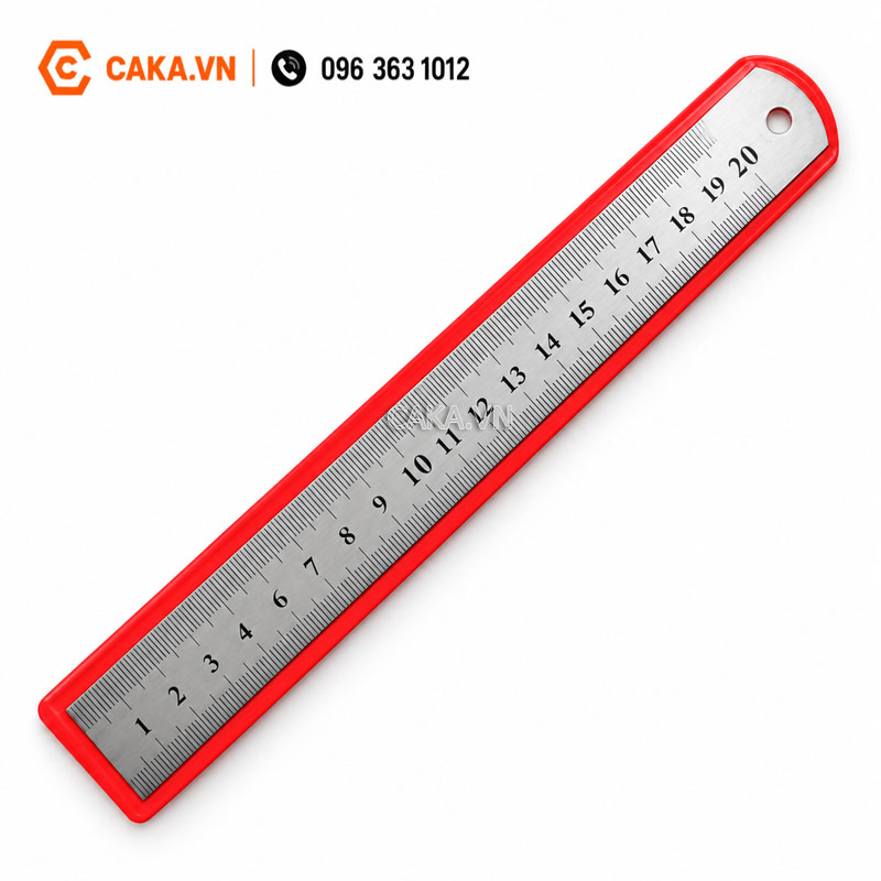 Thước inox cỡ 20cm