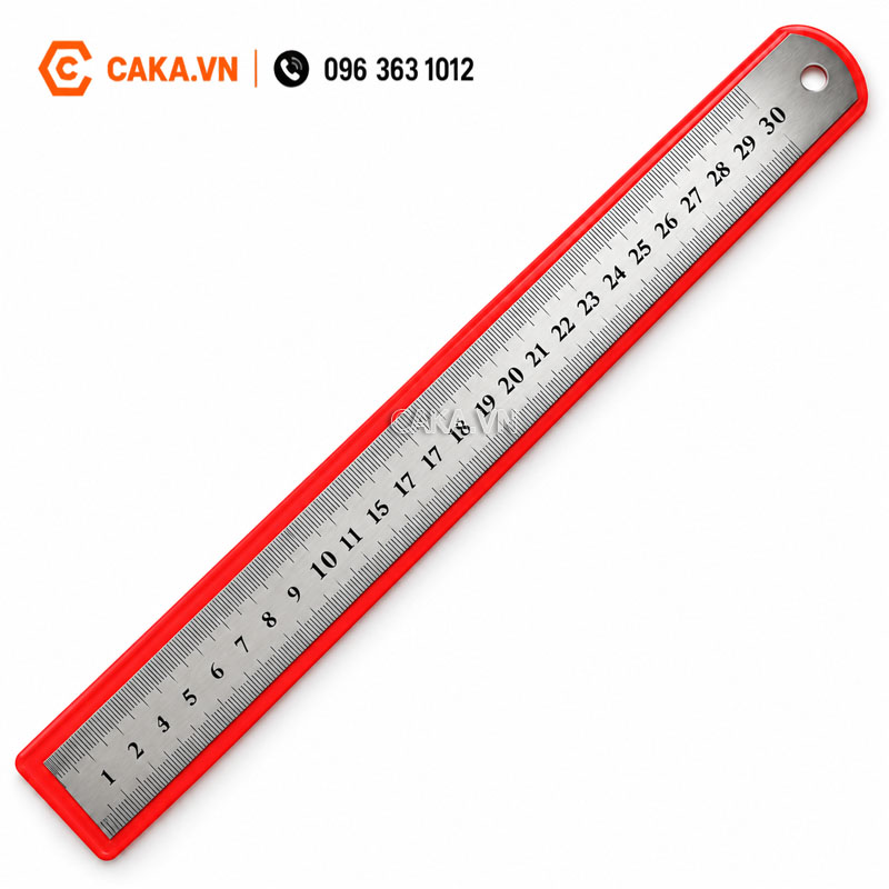 Thước inox cỡ 30cm